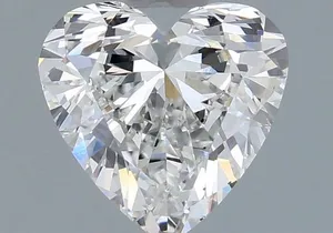 1ct HEART E VVS2 Lab diamond
