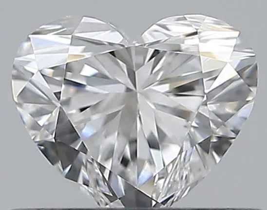 0.38ct HEART D VVS2 Natural diamond