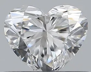 0.38ct HEART D VVS2 Natural diamond