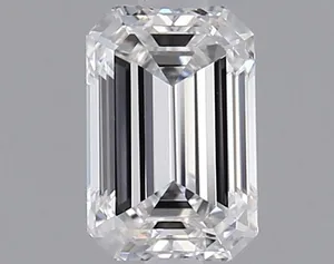 0.5ct EMERALD F VVS1 Natural diamond