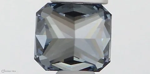0.32ct RADIANT Fancy Vivid Blue VVS1 Coloured Lab diamond