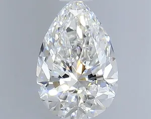 0.4ct PEAR F VVS2 Natural diamond