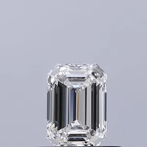 0.45ct EMERALD F IF Natural diamond