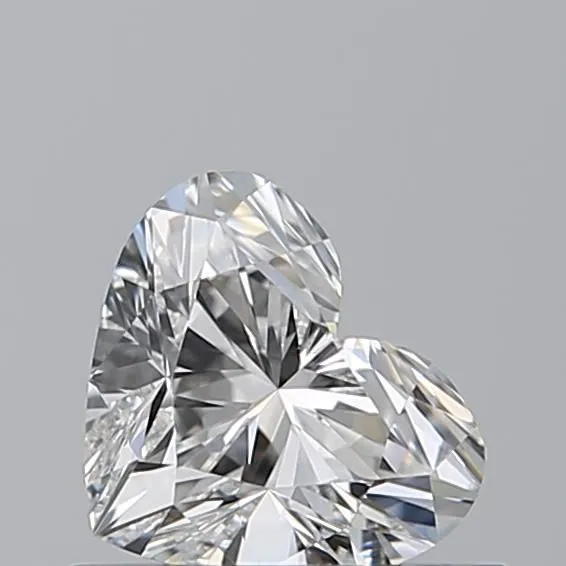 0.51ct HEART F VVS1 Natural diamond