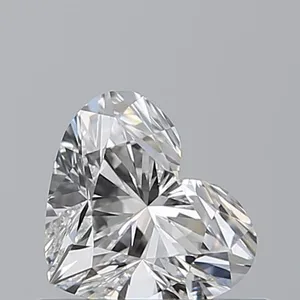 0.51ct HEART F VVS1 Natural diamond