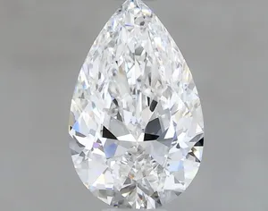 0.4ct PEAR E IF Natural diamond