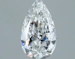 0.3ct PEAR E VVS1 Natural diamond