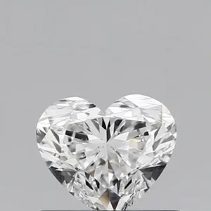 0.51ct HEART F SI1 Natural diamond