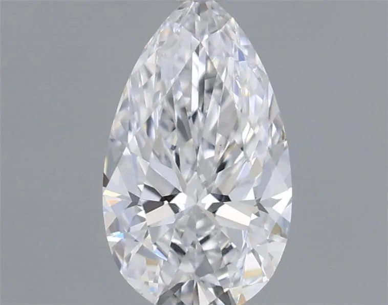 0.40ct PEAR D VVS1 Natural diamond