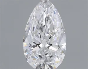 0.4ct PEAR D VVS1 Natural diamond