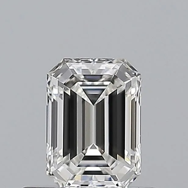 0.53ct EMERALD F VVS1 Natural diamond