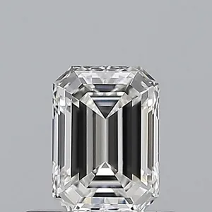 0.53ct EMERALD F VVS1 Natural diamond