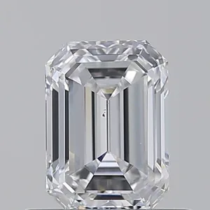 0.7ct EMERALD D VS2 Natural diamond