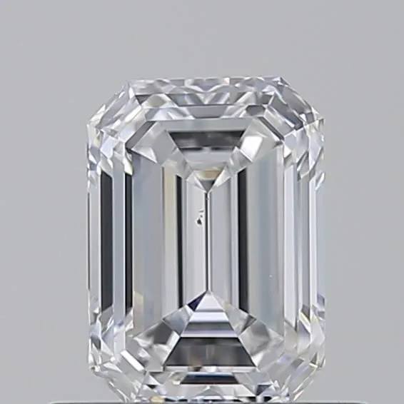 0.7ct EMERALD D VS2 Natural diamond