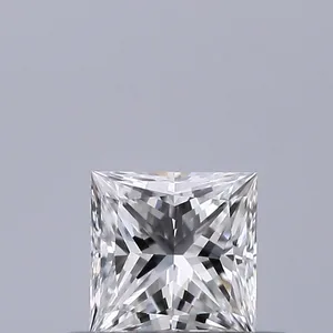 0.3ct PRINCESS F VVS1 Natural diamond