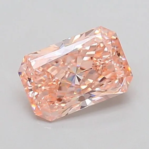 1.28ct RADIANT Fancy Intense Pink VVS2 Coloured Lab diamond