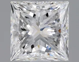0.9ct PRINCESS E VS2 Natural diamond