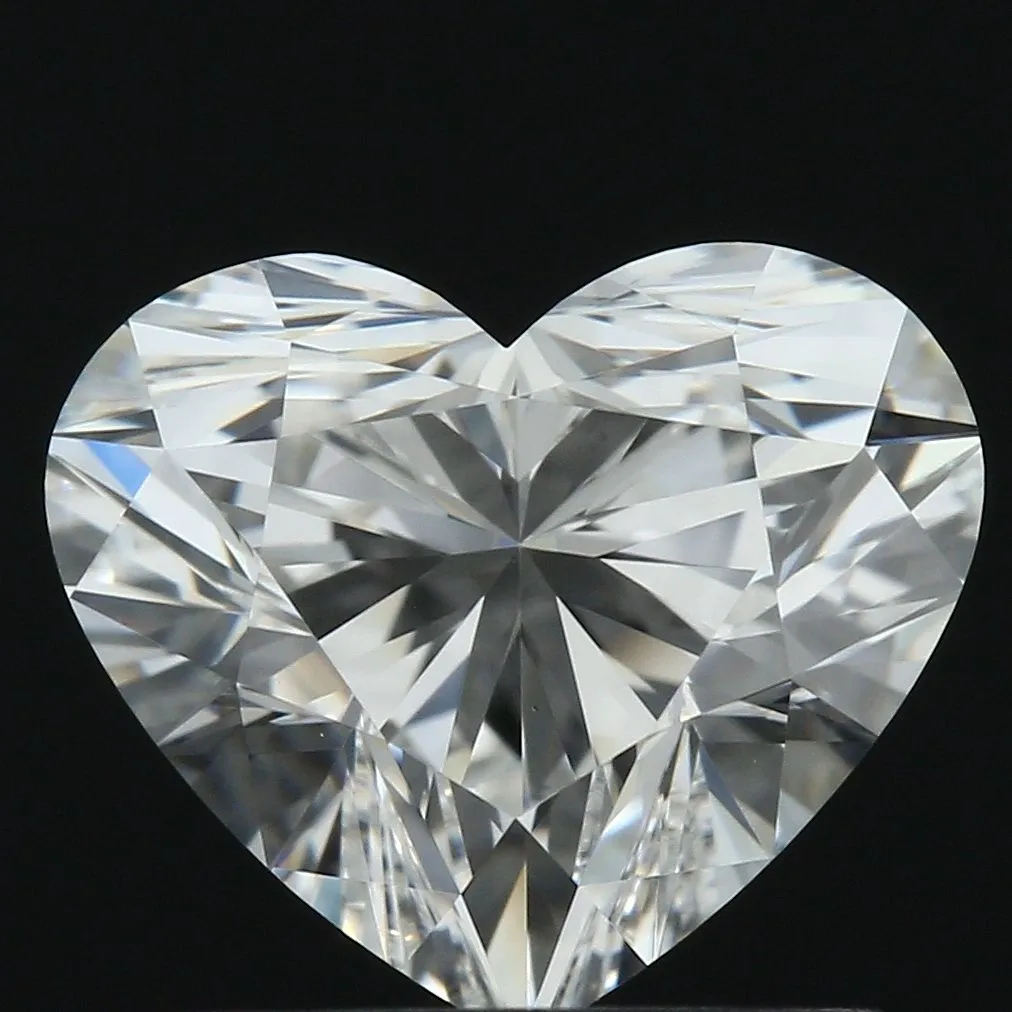 1.06ct HEART F VS1 Natural diamond