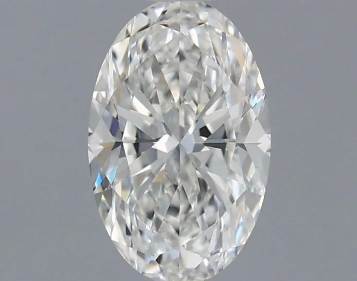 0.57ct OVAL H VVS2 Natural diamond