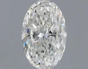 0.57ct OVAL H VVS2 Natural diamond