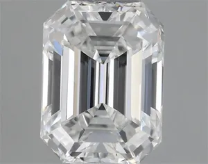 0.46ct EMERALD E VVS2 Natural diamond