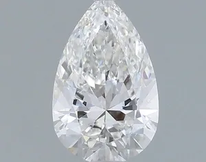 0.5ct PEAR F SI1 Natural diamond