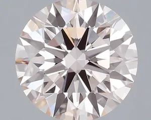1.01ct ROUND Fancy Light Pink VS1 Coloured Lab diamond