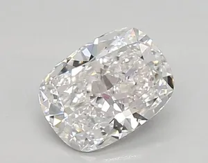 0.67ct CUSHION E VVS2 Lab diamond