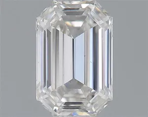 0.34ct EMERALD F VS1 Natural diamond