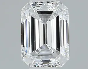 0.52ct EMERALD D VVS1 Natural diamond