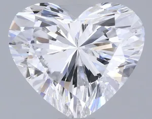 1ct HEART D VVS2 Lab diamond