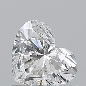 0.71ct HEART H VS2 Natural diamond