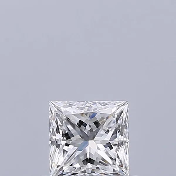 0.35ct PRINCESS D VVS1 Natural diamond