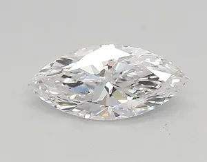 0.38ct MARQUISE D VVS1 Lab diamond