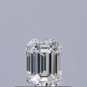 0.33ct EMERALD F VVS1 Natural diamond
