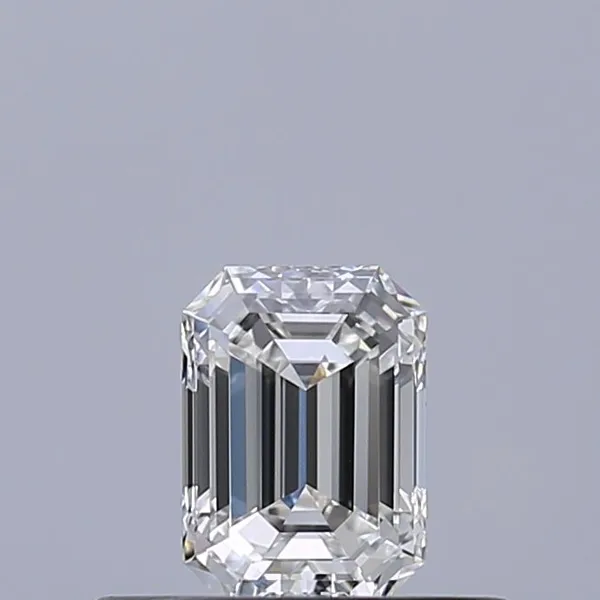 0.33ct EMERALD F VVS1 Natural diamond