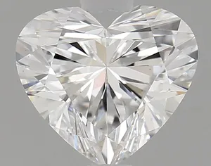 1.11ct HEART D VS1 Lab diamond