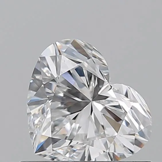 0.7ct HEART E VVS2 Natural diamond
