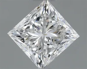 0.46ct PRINCESS E VS1 Natural diamond