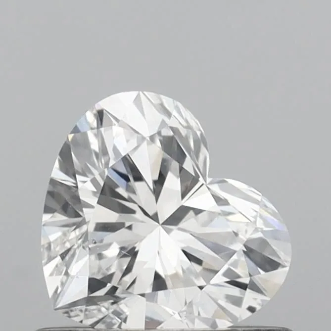 0.55ct HEART F VS2 Natural diamond