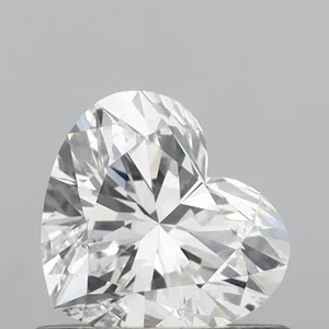 0.55ct HEART F VS2 Natural diamond