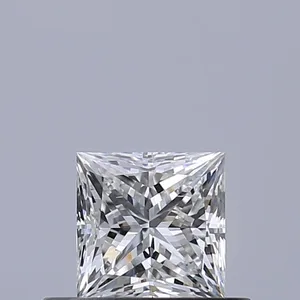 0.44ct PRINCESS E VVS1 Natural diamond