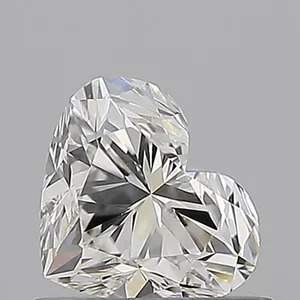 0.73ct HEART G VS2 Natural diamond