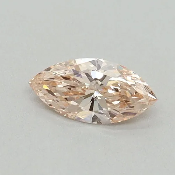 0.3ct MARQUISE Fancy Pink VS1 Coloured Lab diamond