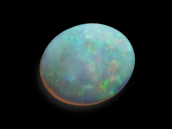 2.03ct Parti Opal, Cabochon cut gemstone
