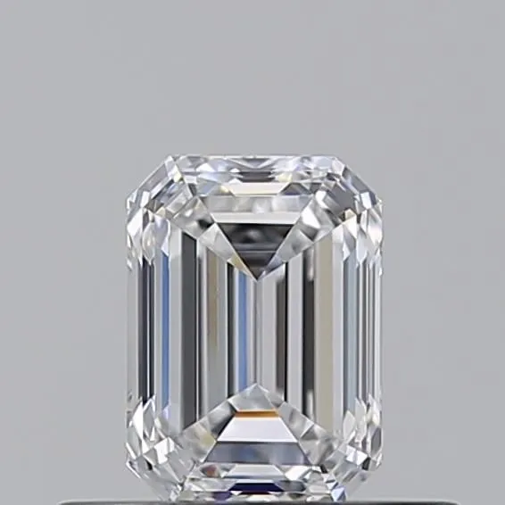 0.5ct EMERALD D VS1 Natural diamond