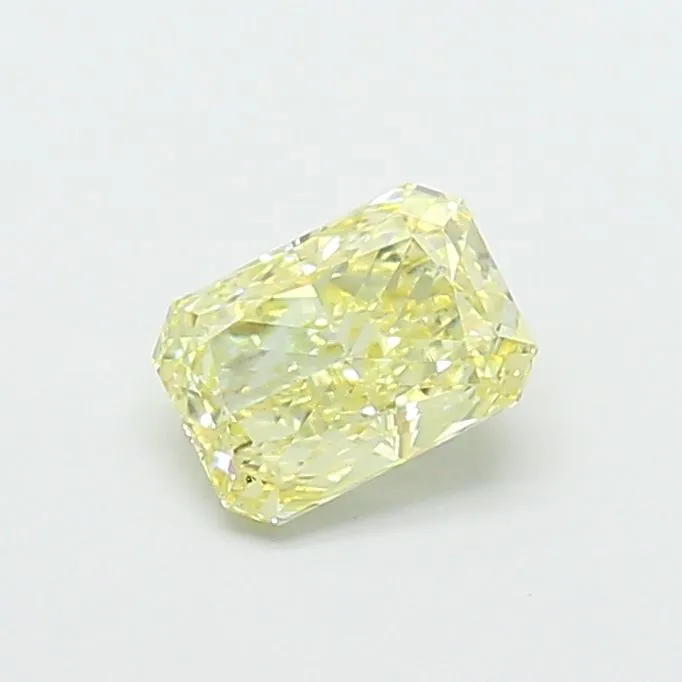 1.10ct RADIANT Fancy Yellow VS1 Coloured Lab diamond