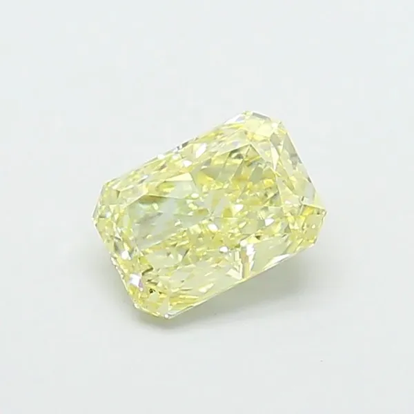 1.1ct RADIANT Fancy Yellow VS1 Coloured Lab diamond