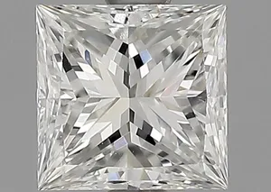 0.9ct PRINCESS H VVS1 Natural diamond