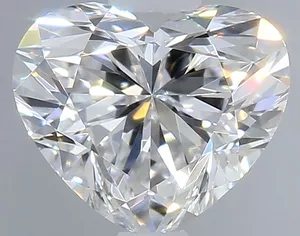 0.42ct HEART D VVS2 Natural diamond